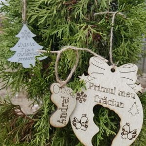 Globulet personalizat primul meu Craciun