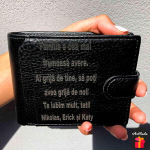 Portofel Piele Personalizat